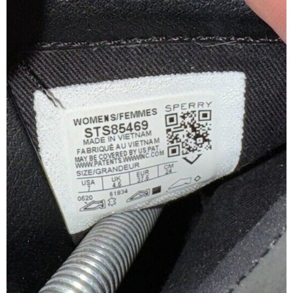 Sperry Seaport Storm Womens Leather Waterproof Zip Ankle Boots Booties Size 7 - Picture 8 of 8